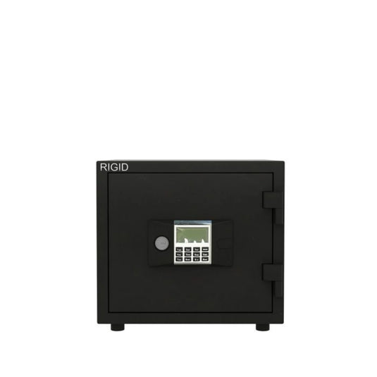 خزانة حديدية مقاومة للحريق بقفل رقمي ومفتاح، سعة 50 كجم | رَأسِيّ