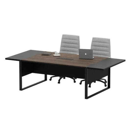 There is a meeting table